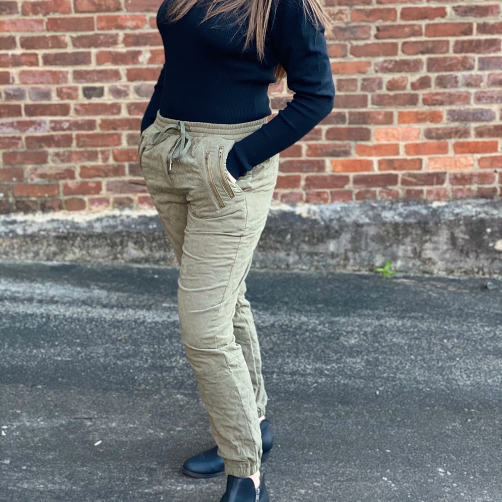 Storia Quilted Joggers